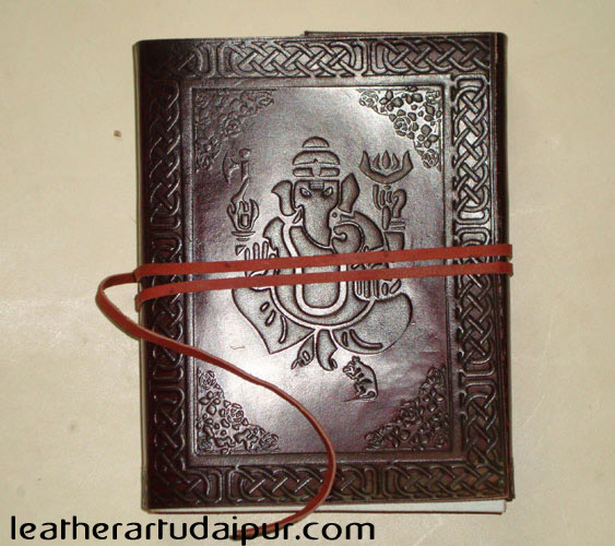 Embossed Leather Diary